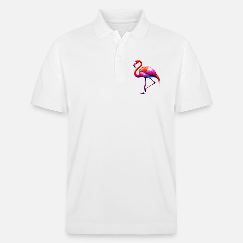 Flamant - Polo PREPSTER bio Stanley/Stella Unisexe - blanc