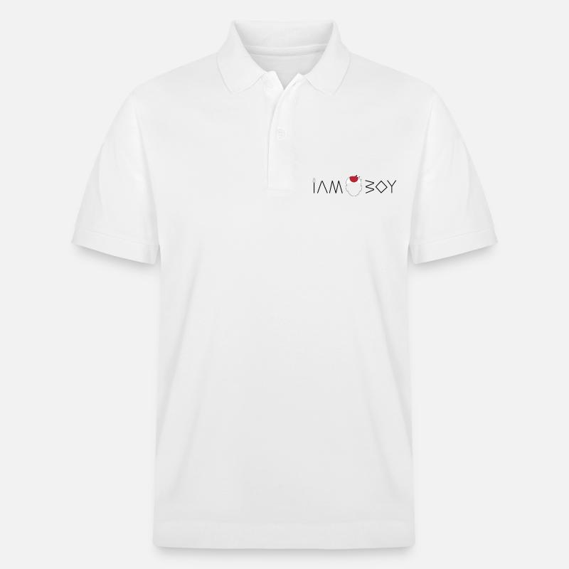Ich bin ein japanischer Junge - Stanley/Stella Unisex Bio-Poloshirt PREPSTER - Weiß