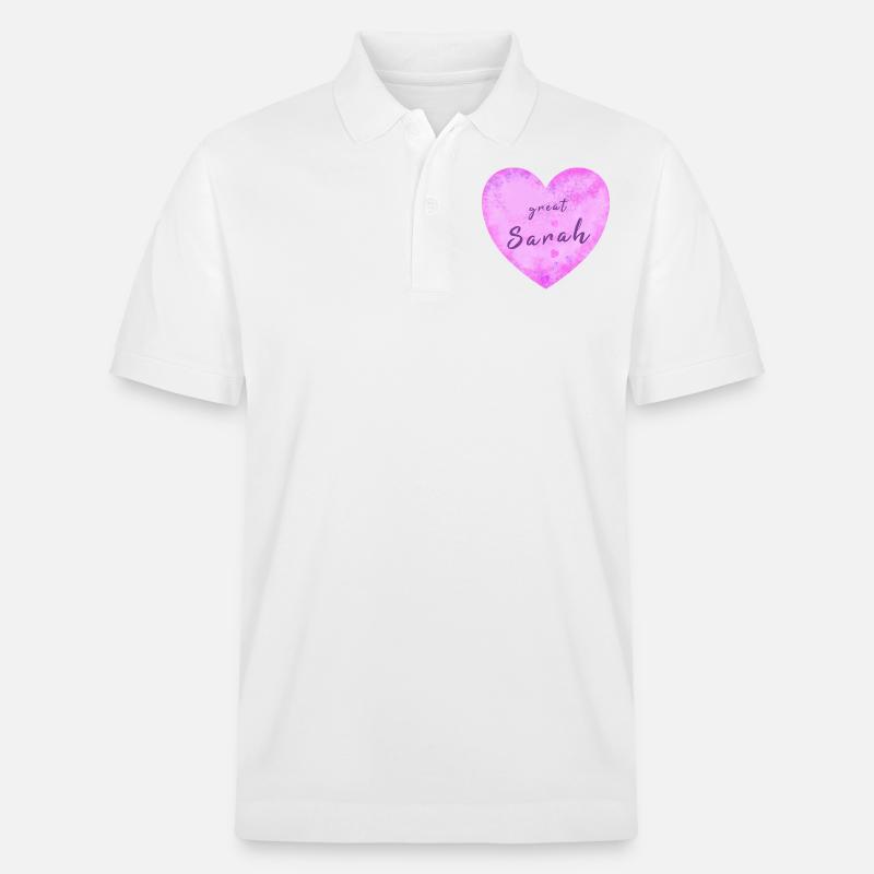 Sarah - Polo PREPSTER bio Stanley/Stella Unisexe - blanc