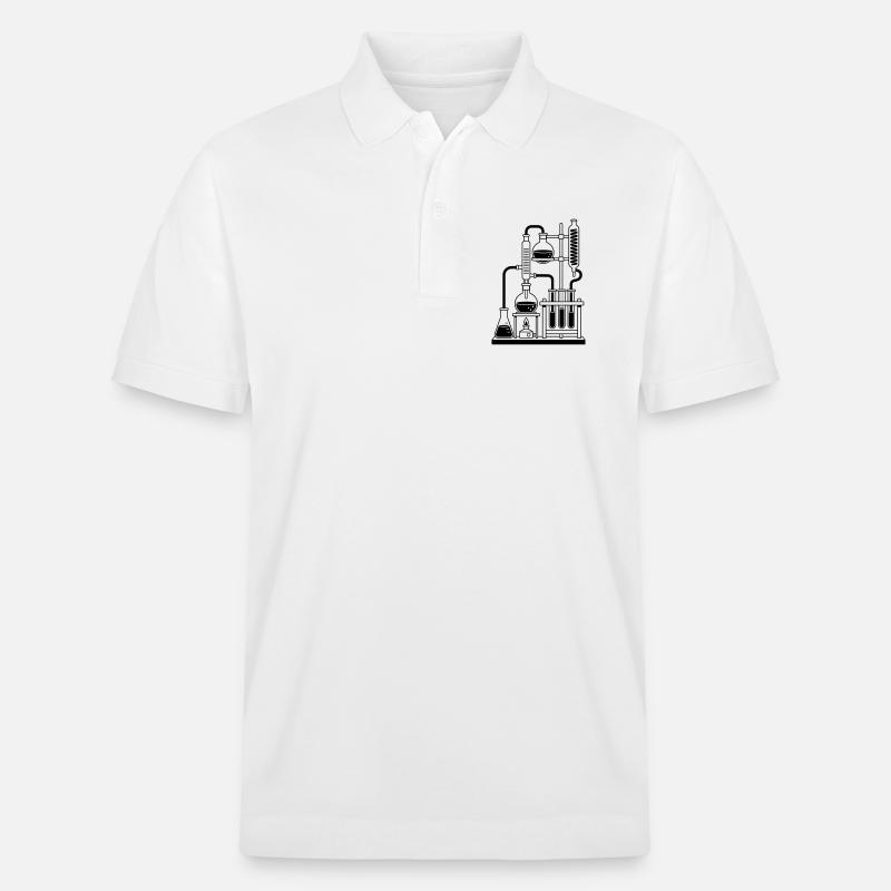 Labor - Stanley/Stella Unisex Bio-Poloshirt PREPSTER - Weiß
