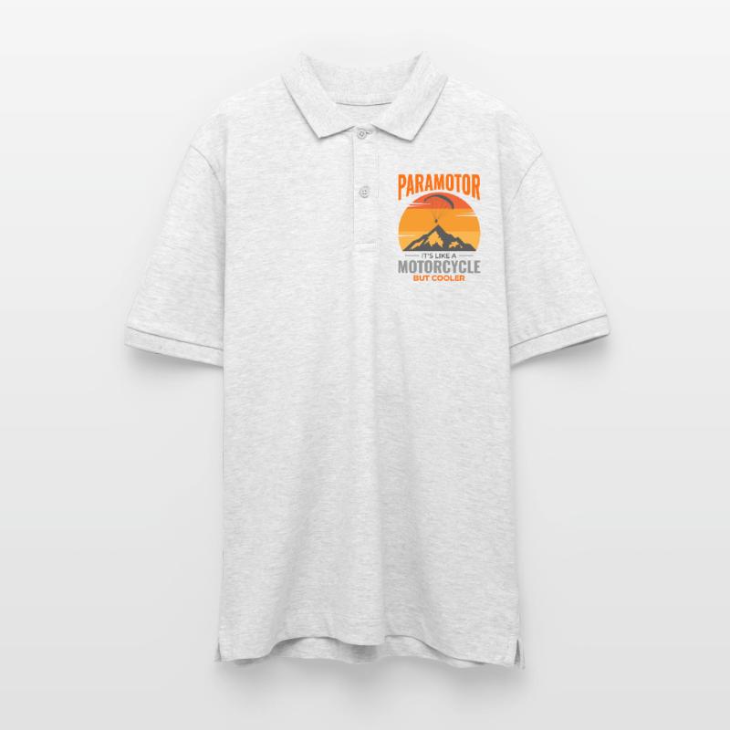 Paramotor Pilot Paramotoring Powered Paraglider Stanley/Stella Unisex Organic Polo Shirt PREPSTER