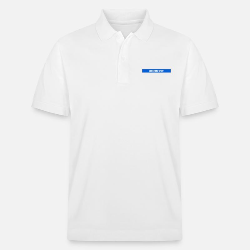 kein Problem - Stanley/Stella Unisex Bio-Poloshirt PREPSTER - Weiß