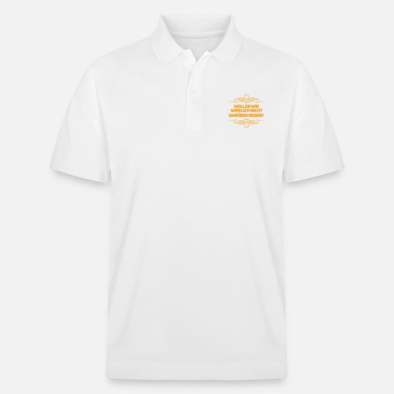 Redebedarf? - Stanley/Stella Unisex Bio-Poloshirt PREPSTER - Weiß