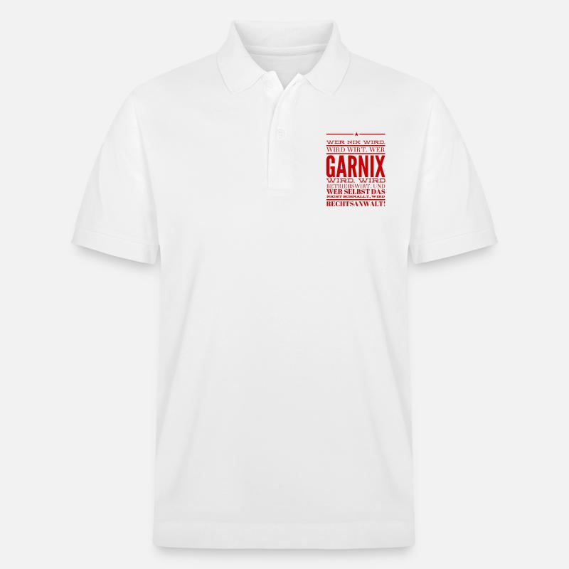 wer wird was? - Stanley/Stella Unisex Bio-Poloshirt PREPSTER - Weiß