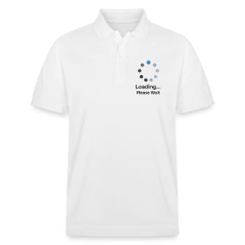 Loading Please Wait - Stanley/Stella Unisex Bio-Poloshirt PREPSTER - Weiß - Vorne - Roxy (174cm) & Andy (188cm)