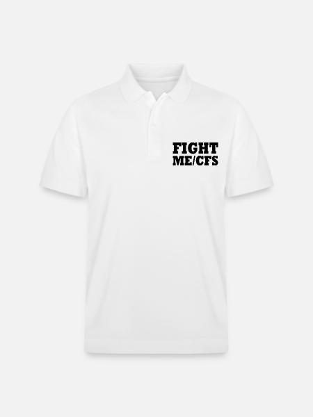 Me/cfs - fight me/cfs - Stanley/Stella Unisex Bio-Poloshirt PREPSTER - Weiß