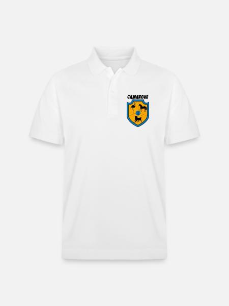 Camargue - Polo PREPSTER bio Stanley/Stella Unisexe - blanc