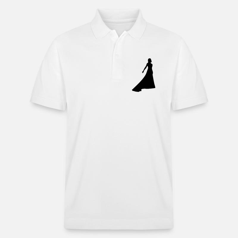 Tanzen - Stanley/Stella Unisex Bio-Poloshirt PREPSTER - Weiß