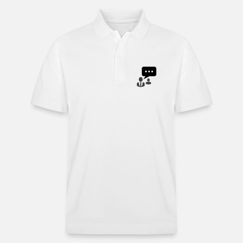 Communication communautaire - Polo PREPSTER bio Stanley/Stella Unisexe - blanc