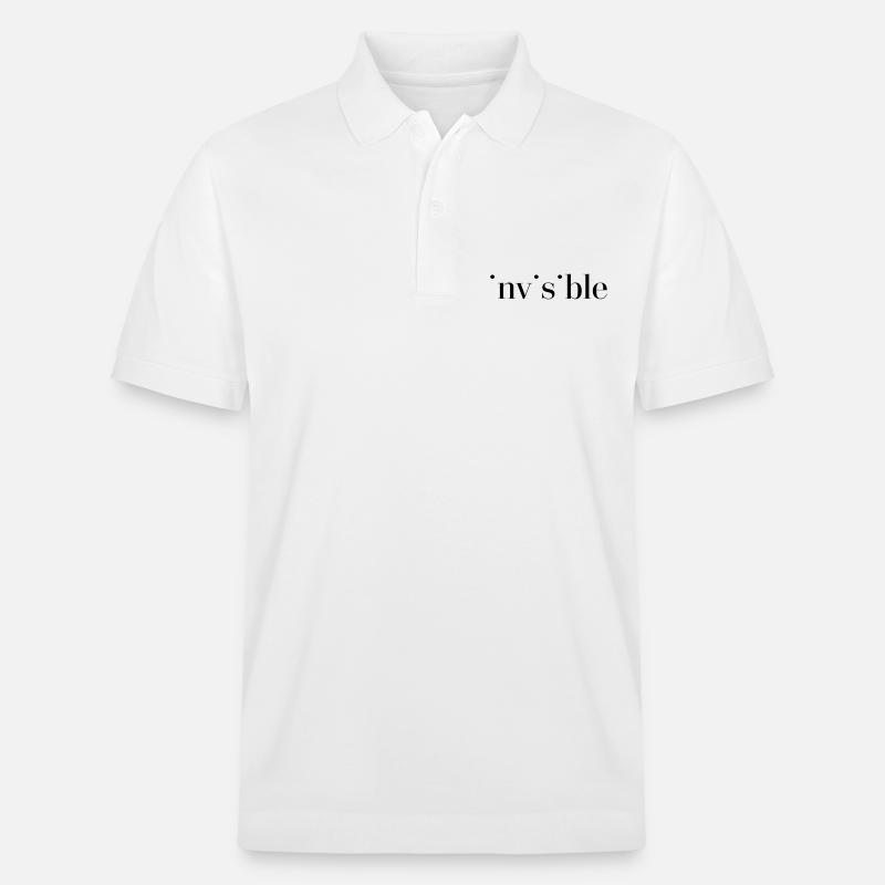 invisible - Stanley/Stella Unisex Bio-Poloshirt PREPSTER - Weiß