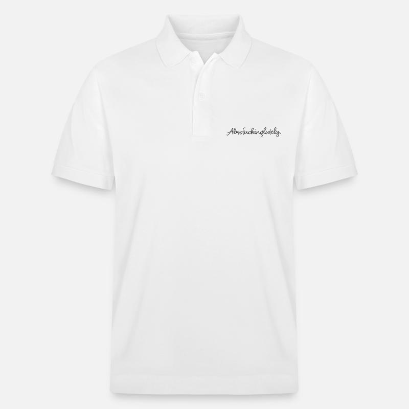 Absofuckinglutely - Polo PREPSTER bio Stanley/Stella Unisexe - blanc