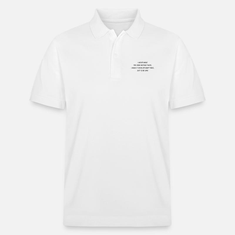 Sichere Fehler - Stanley/Stella Unisex Bio-Poloshirt PREPSTER - Weiß