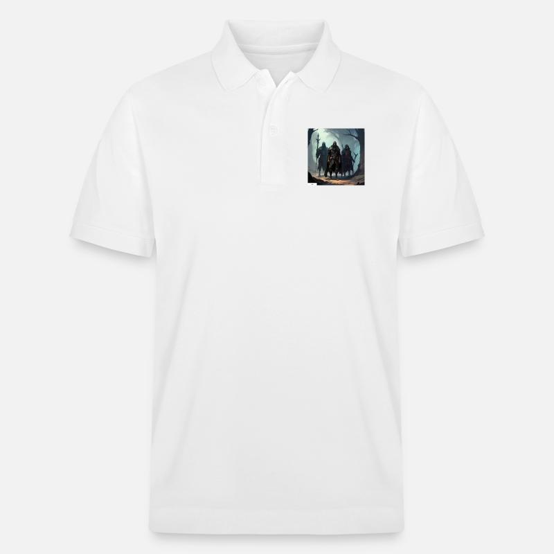 Freunde der antiken Fantasy - Stanley/Stella Unisex Bio-Poloshirt PREPSTER - Weiß