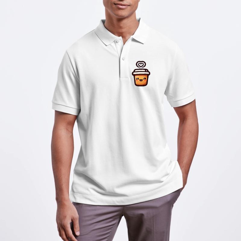 Caffeine Cutie : le joyeux Java Polo PREPSTER bio Stanley/Stella Unisexe