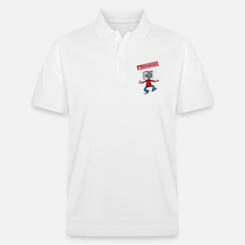 Gehirnwäsche - Stanley/Stella Unisex Bio-Poloshirt PREPSTER - Weiß