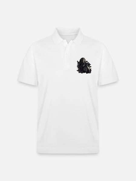 Sängerin Musik - Stanley/Stella Unisex Bio-Poloshirt PREPSTER - Weiß