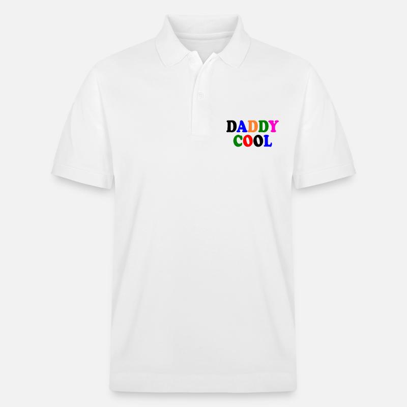 Daddy cool - Stanley/Stella Unisex Bio-Poloshirt PREPSTER - Weiß