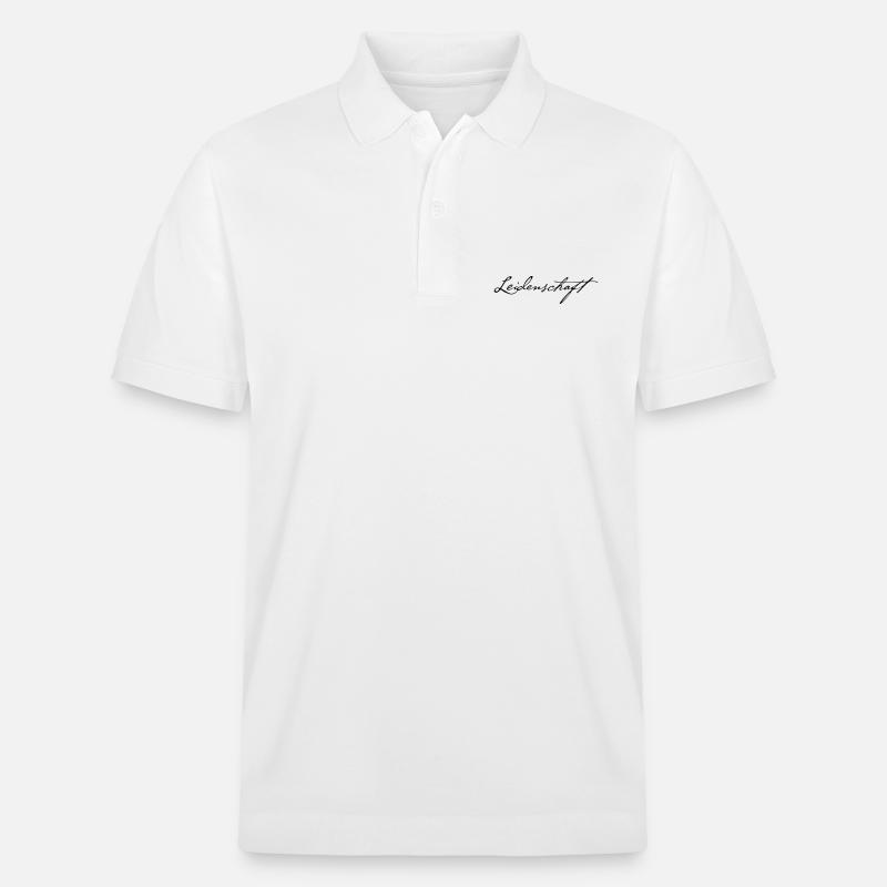 Leidenschaft - Stanley/Stella Unisex Bio-Poloshirt PREPSTER - Weiß