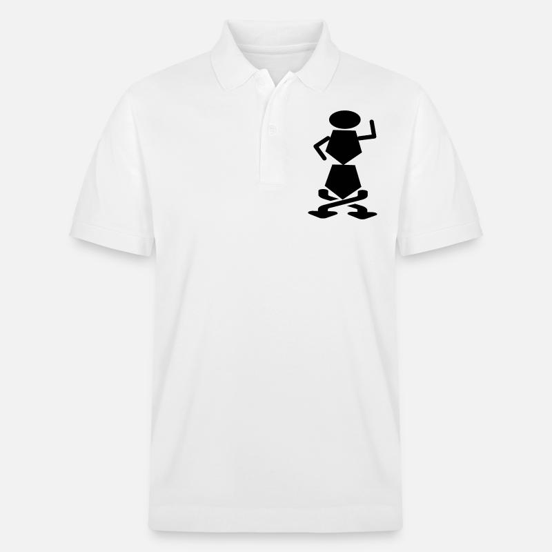 Mode - Stanley/Stella Unisex Bio-Poloshirt PREPSTER - Weiß