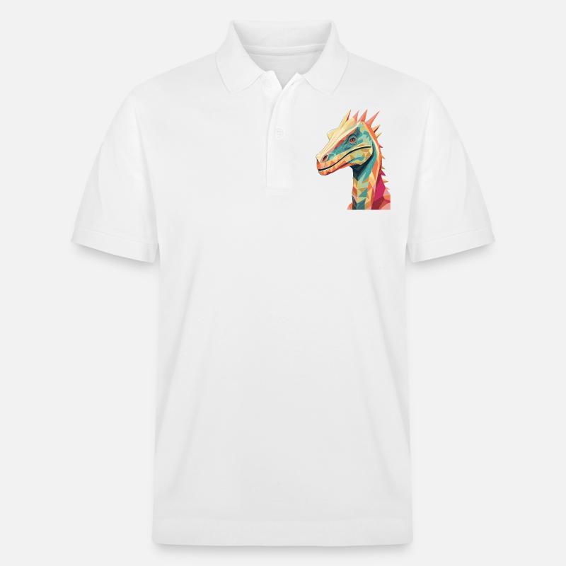 GeoDino - Polo PREPSTER bio Stanley/Stella Unisexe - blanc