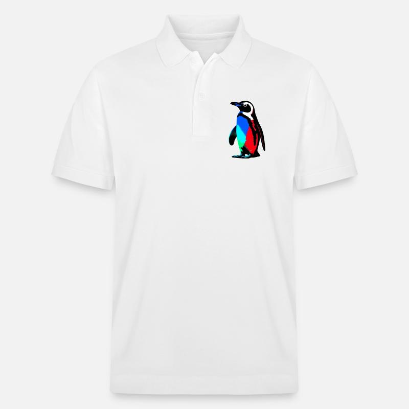 Pinguin - Stanley/Stella Unisex Bio-Poloshirt PREPSTER - Weiß