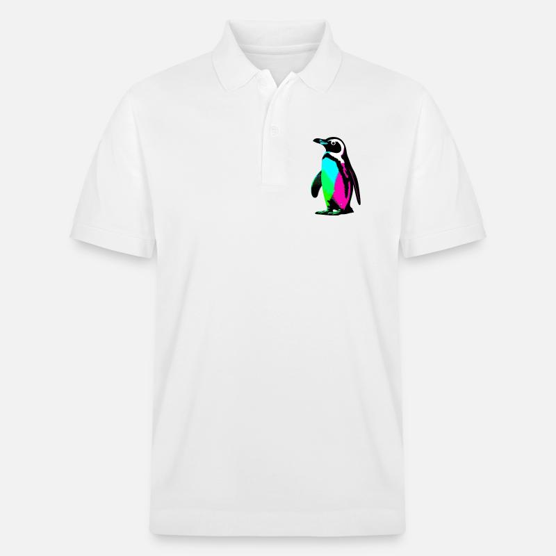 Pinguin - Stanley/Stella Unisex Bio-Poloshirt PREPSTER - Weiß