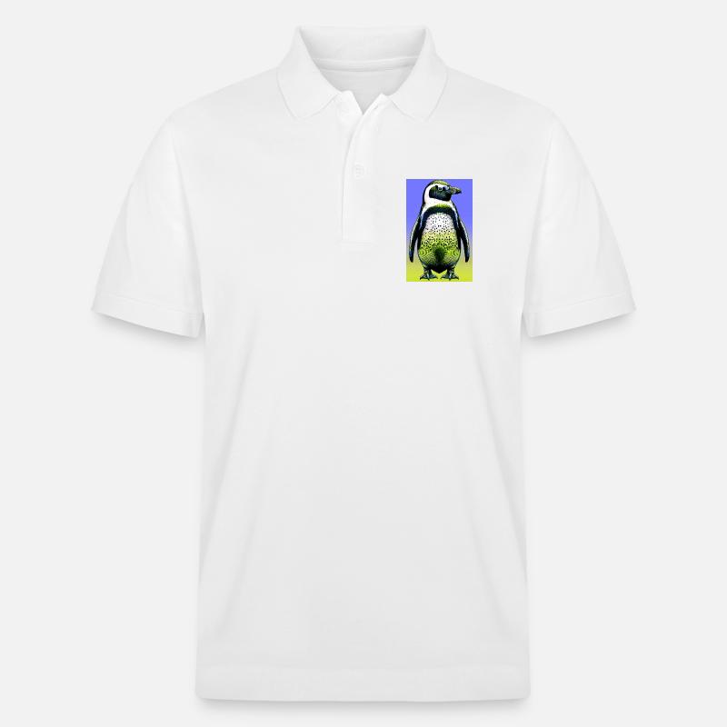 Pinguin - Stanley/Stella Unisex Bio-Poloshirt PREPSTER - Weiß