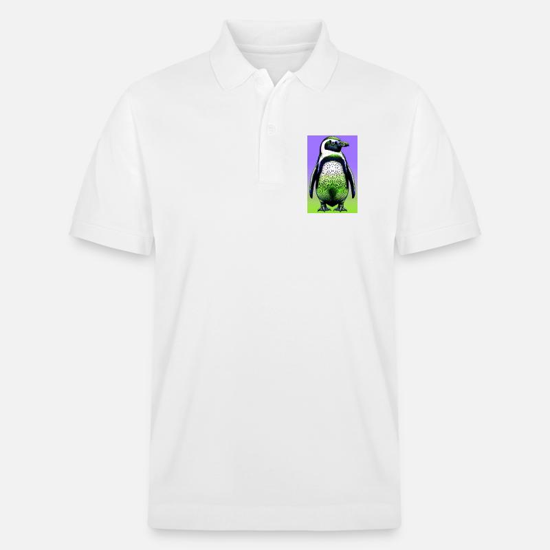 Pinguin - Stanley/Stella Unisex Bio-Poloshirt PREPSTER - Weiß