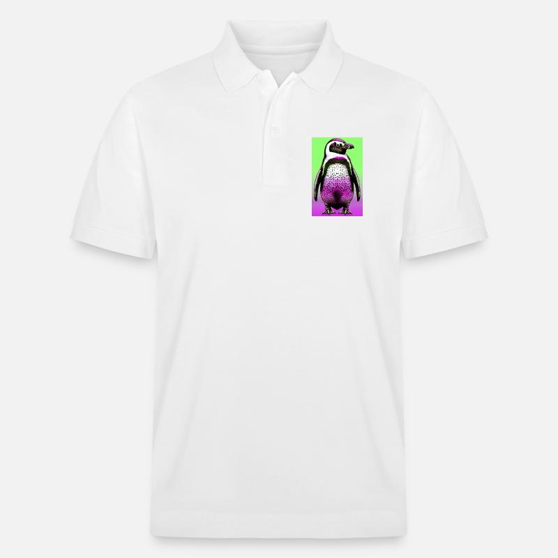 Pinguin - Stanley/Stella Unisex Bio-Poloshirt PREPSTER - Weiß
