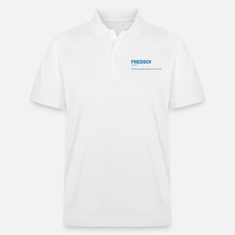 FRIESISCH - Stanley/Stella Unisex Bio-Poloshirt PREPSTER - Weiß