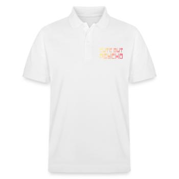 Chemise mignonne mais psycho - Polo PREPSTER bio Stanley/Stella Unisexe - blanc - Devant - Roxy (174cm) & Andy (188cm)