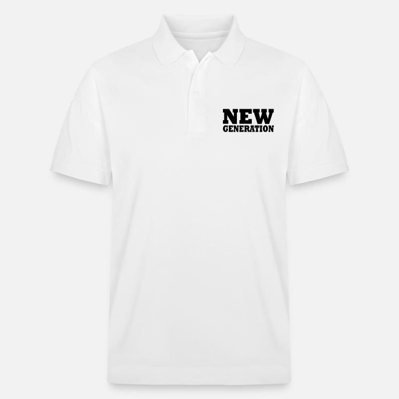 New generation - Stanley/Stella Unisex Bio-Poloshirt PREPSTER - Weiß