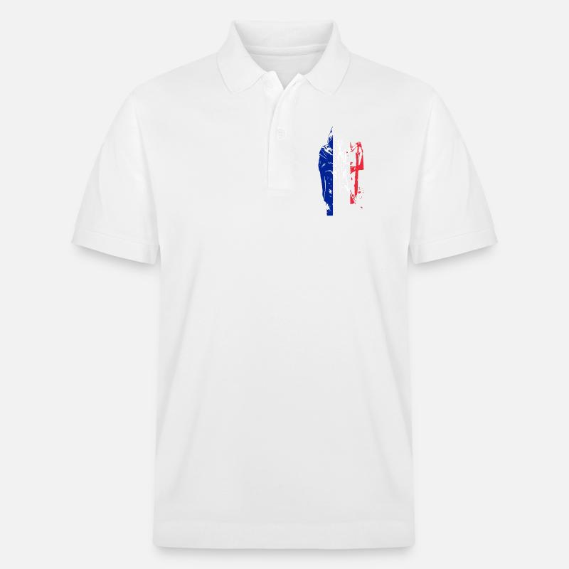 Ritter - Stanley/Stella Unisex Bio-Poloshirt PREPSTER - Weiß