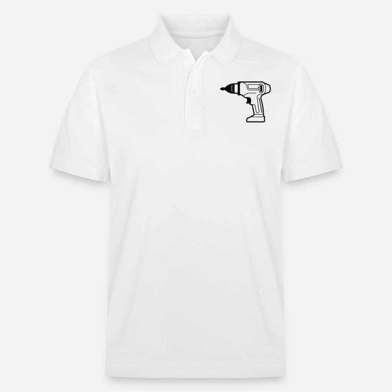 perceuse - Polo PREPSTER bio Stanley/Stella Unisexe - blanc