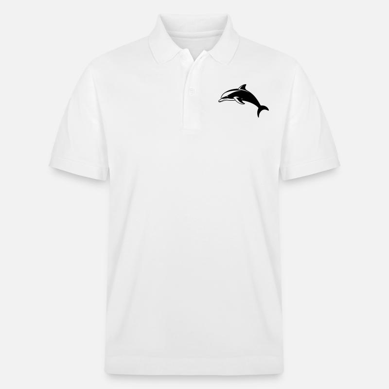 Dauphin - Polo PREPSTER bio Stanley/Stella Unisexe - blanc