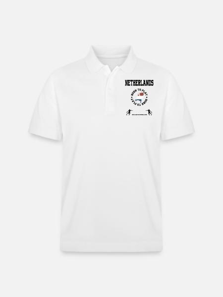 Holland - Stanley/Stella Unisex Organic Polo Shirt PREPSTER - white