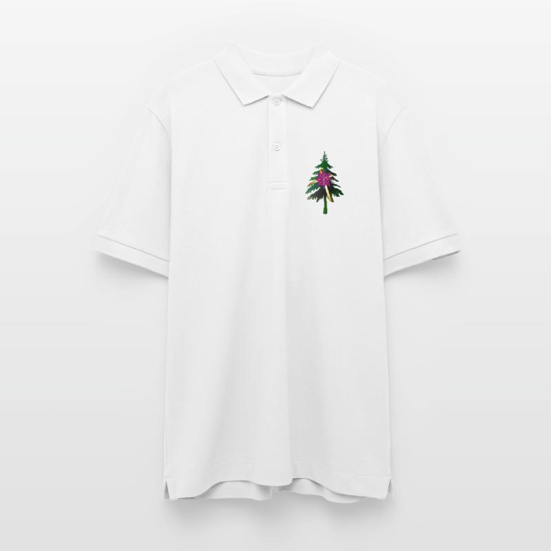 Christbaum oder Weihnachtsbaum & Geschenkschleife Stanley/Stella Unisex Bio-Poloshirt PREPSTER