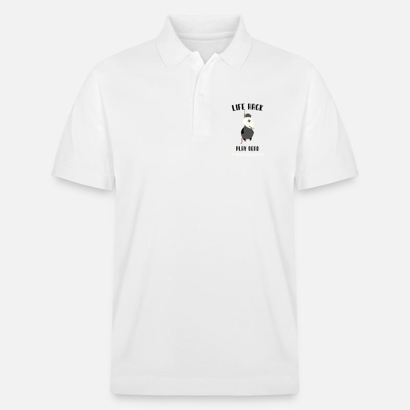 Life Hack - Stanley/Stella Unisex Bio-Poloshirt PREPSTER - Weiß