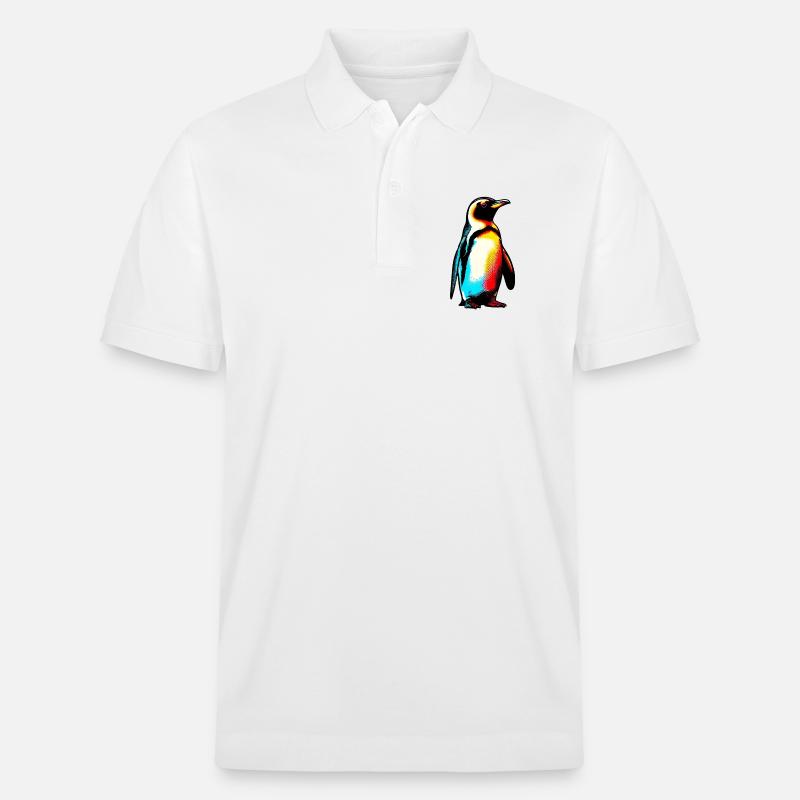 Pinguin - Stanley/Stella Unisex Bio-Poloshirt PREPSTER - Weiß