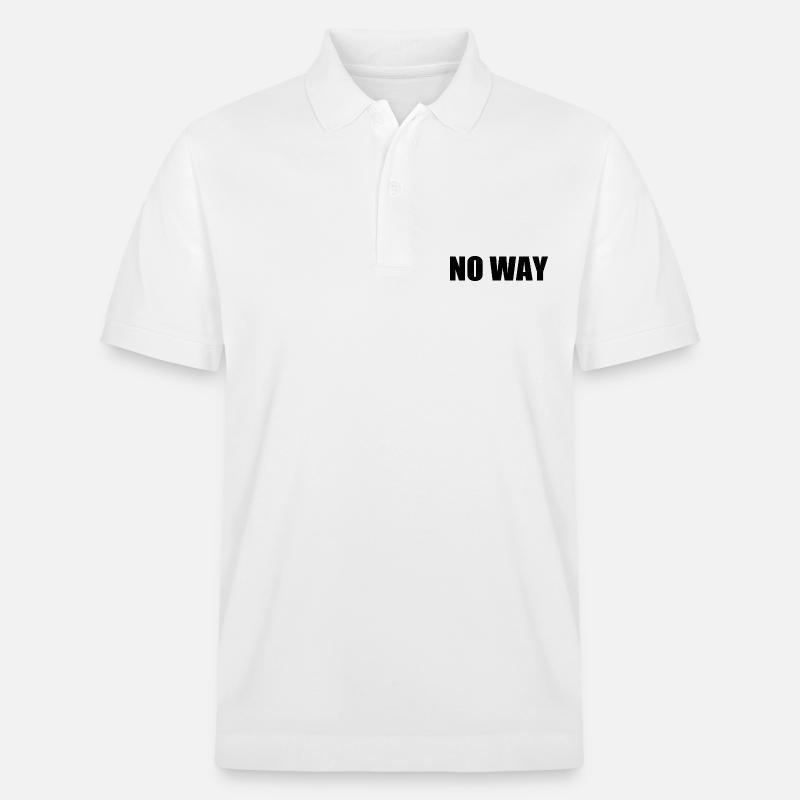 No way - Stanley/Stella Unisex Bio-Poloshirt PREPSTER - Weiß