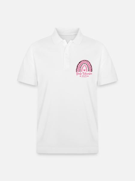 Große Schwester 2023 - Stanley/Stella Unisex Bio-Poloshirt PREPSTER - Weiß