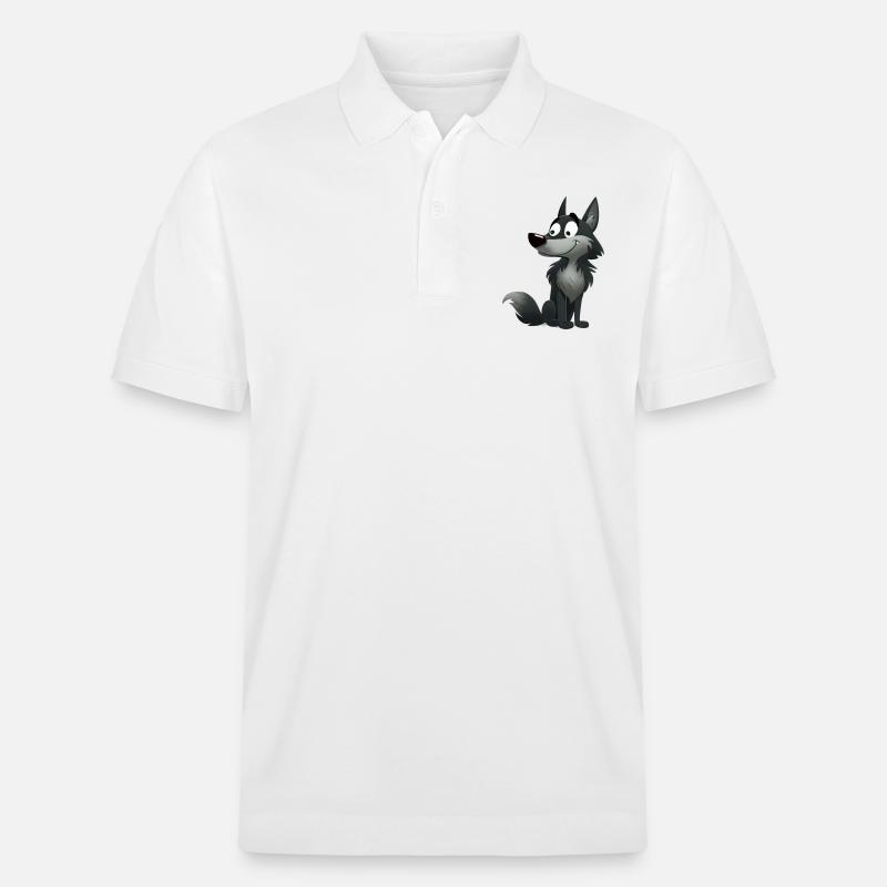 Wolf - Stanley/Stella Unisex Bio-Poloshirt PREPSTER - Weiß