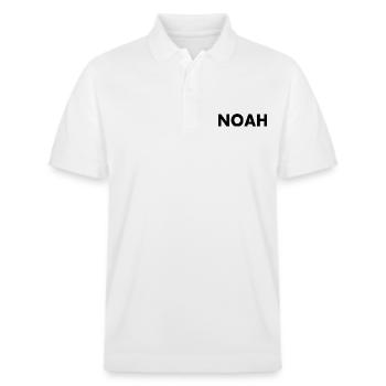 Noah - Stanley/Stella Unisex Organic Polo Shirt PREPSTER - white - Front - Roxy (174cm) & Andy (188cm)