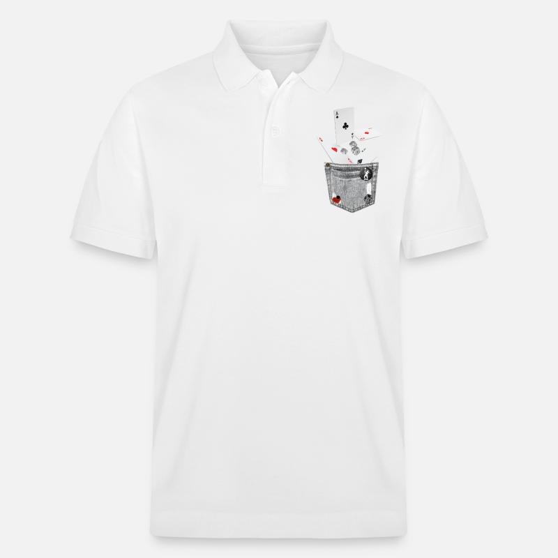 Fou de jeu - Polo PREPSTER bio Stanley/Stella Unisexe - blanc