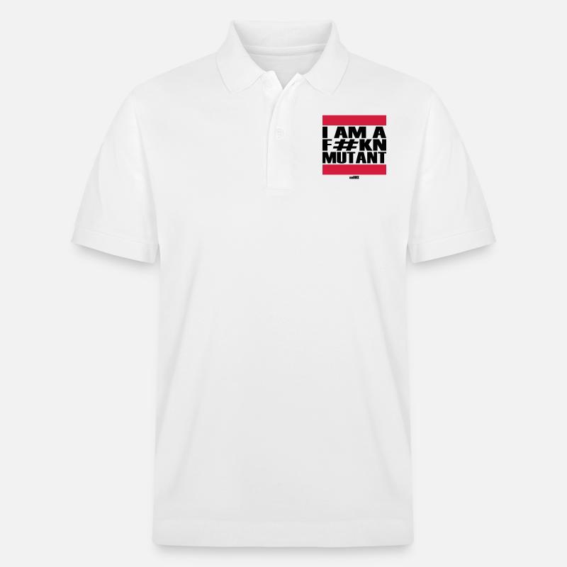 I am a mutant - Stanley/Stella Unisex Bio-Poloshirt PREPSTER - Weiß