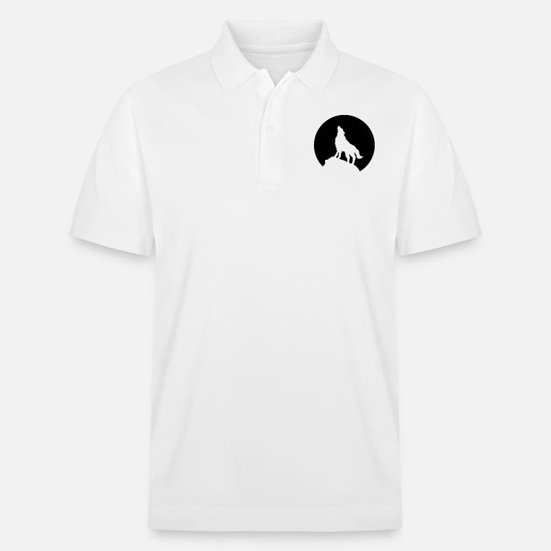 Wolf - Stanley/Stella Unisex Bio-Poloshirt PREPSTER - Weiß