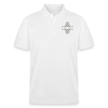 Decorative element - Stanley/Stella Unisex Organic Polo Shirt PREPSTER - white - Front - Roxy (174cm) & Andy (188cm)
