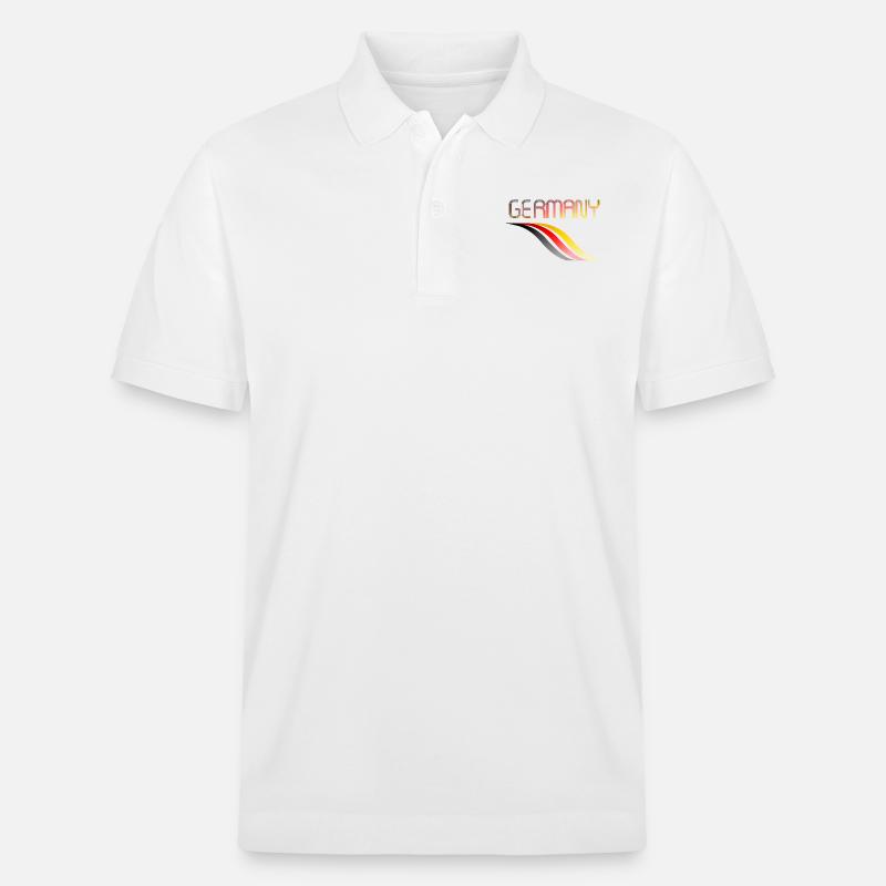 Germany 2 - Stanley/Stella Unisex Bio-Poloshirt PREPSTER - Weiß