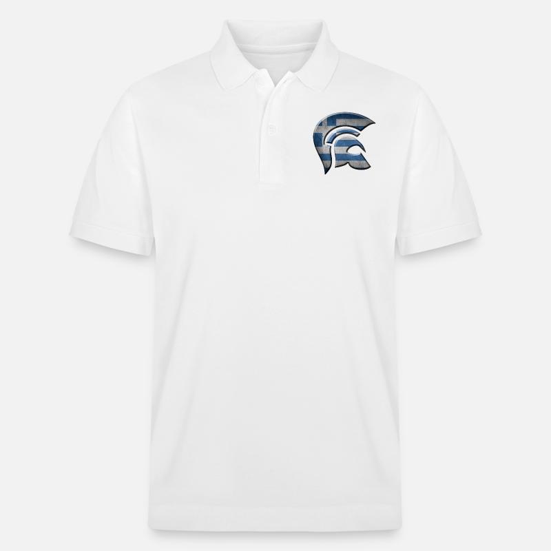Grèce - Polo PREPSTER bio Stanley/Stella Unisexe - blanc
