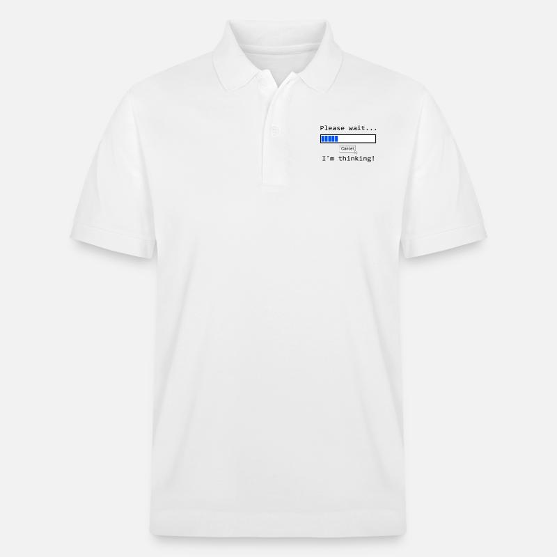 s'il vous plaît attendre - Polo PREPSTER bio Stanley/Stella Unisexe - blanc
